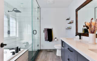 a bathroom containing fixtures and fittings